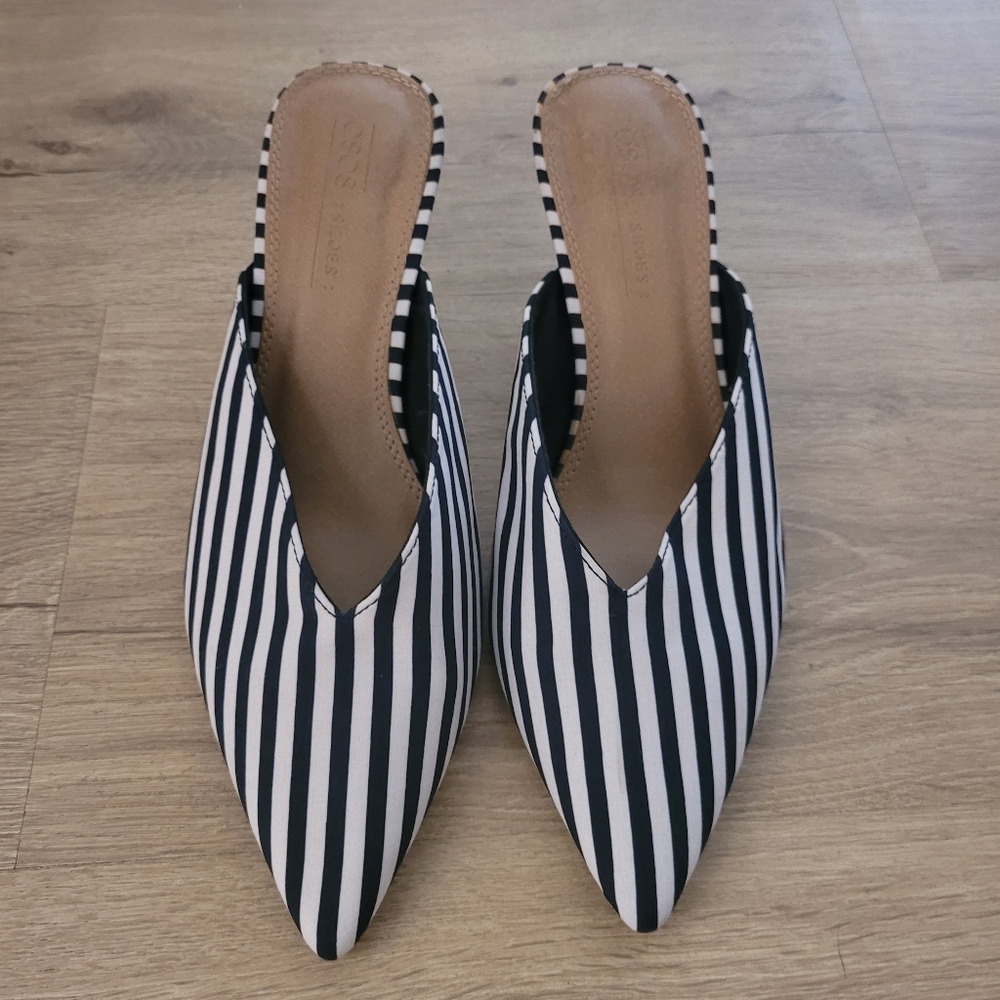 ASOS Striped Mules
